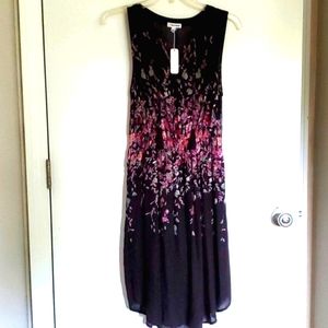 NWT Black floral dress size Small